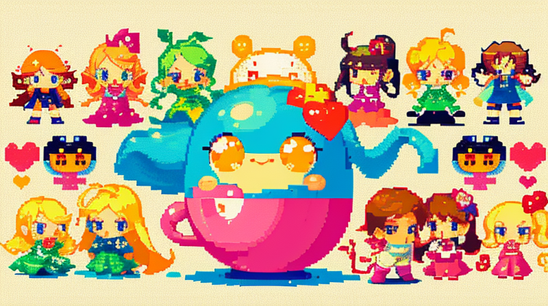 登場キャラと熟たまごっち