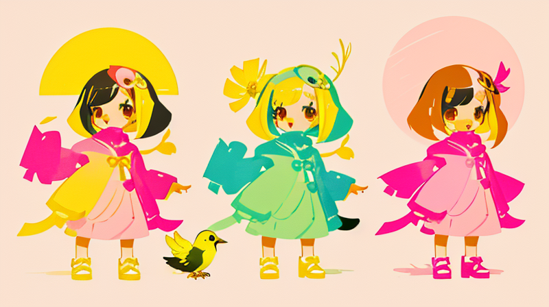 育成キャラと成長パターン