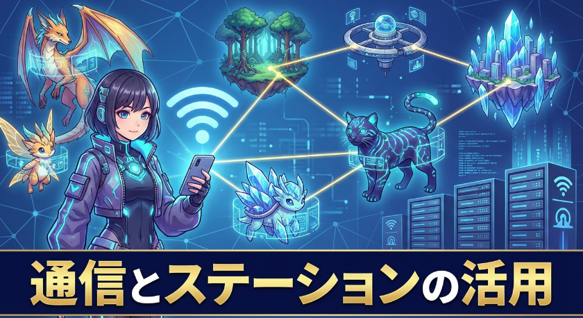 通信とステーションの活用
