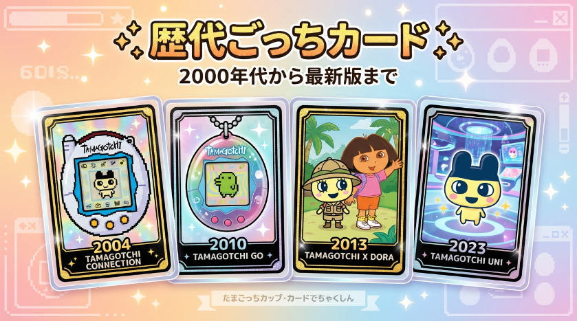 過去のたまごっちカード