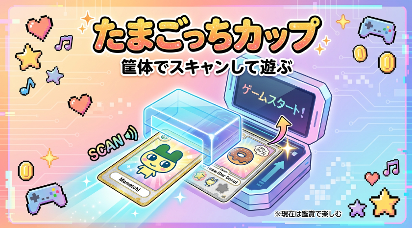 たまごっちカップの遊び方