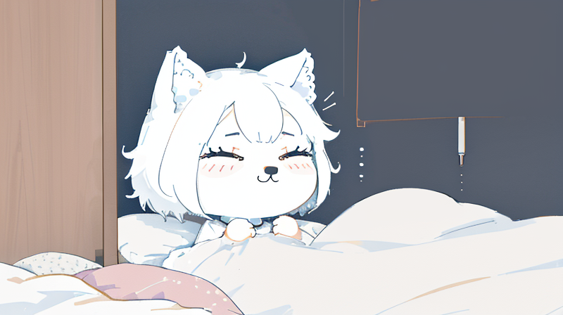 寝る前のサインと画面表示