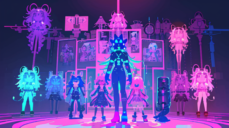 カラー別デバイスと育てられる子