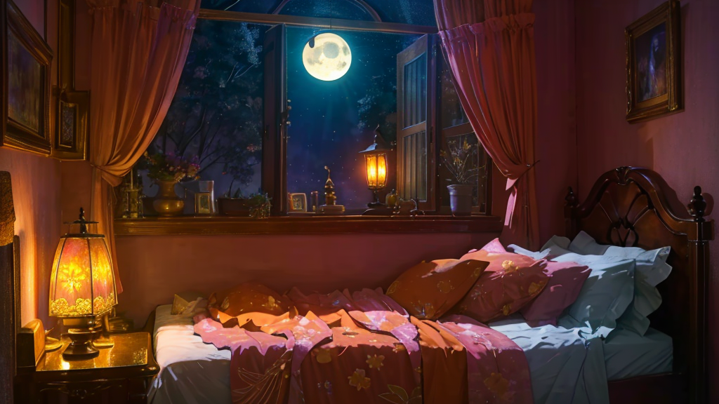 照明アイコンを活用して眠りやすい環境を整える