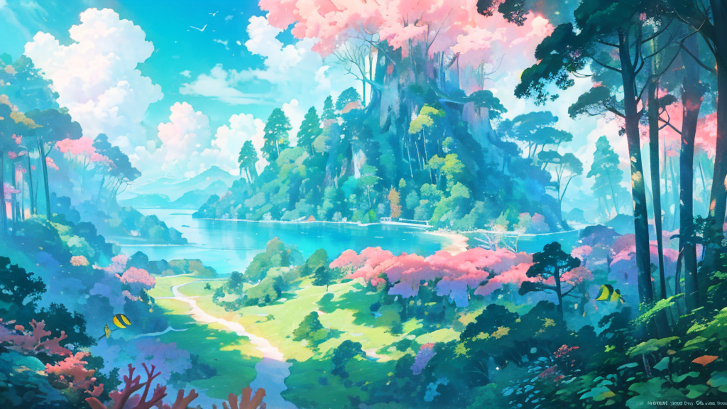 本体カラーとフィールドの関係（Blue Water・Pink Land等の違い）