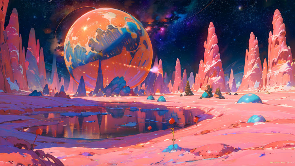 宇宙旅行で訪れられる惑星の名前と各惑星の特徴