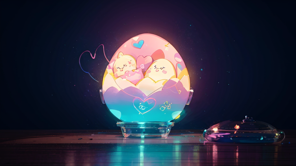 ごきげんメーターはハート4個で表示される機嫌のゲージ