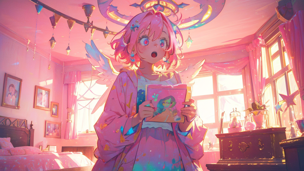 天使になった画面の演出と日本版との違い