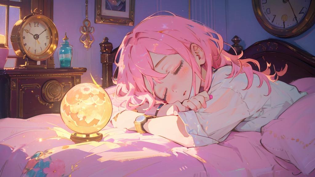 たまごっちスマートの「とけいせってい」操作と睡眠・留守番時間