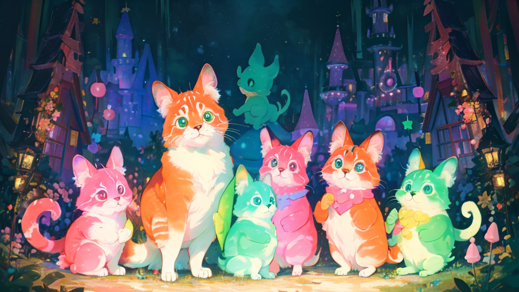 アフタヌーンティーやさんに来店するたまごっちキャラクター