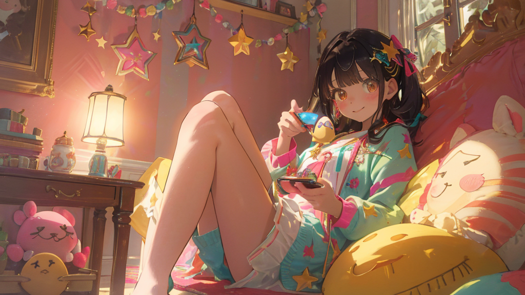 ミニゲームとごっちポイントを貯めて夜のお世話に余裕を持とう