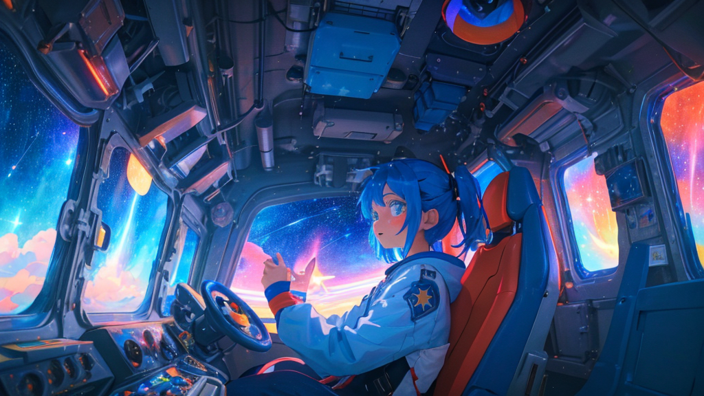 バイオ燃料を貯めて宇宙旅行に出発する仕組み