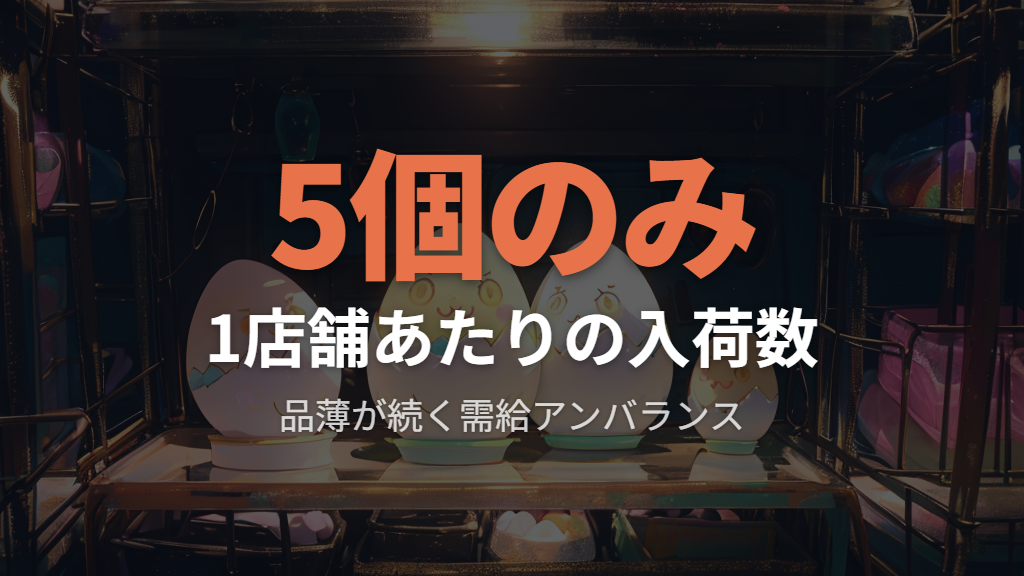 発売から続く品薄状態と入荷数の実態