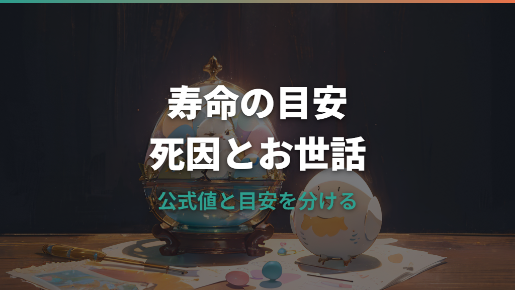 たまごっちオリジナルの寿命は何日？死亡条件と長生きのコツ