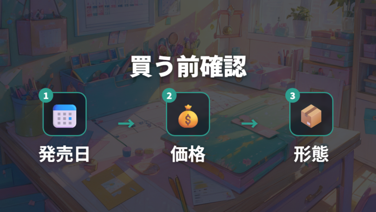 発売日と価格の基本情報から購入タイミングを決める