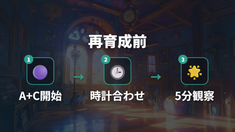 天使版たまごっちの基本仕様を再育成前に確認する