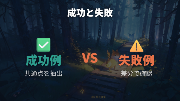 実践例から見る育て方は成功例と失敗例を並べて読む